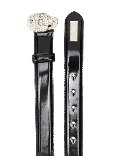 PHILIPP PLEIN skull buckle belt outlook