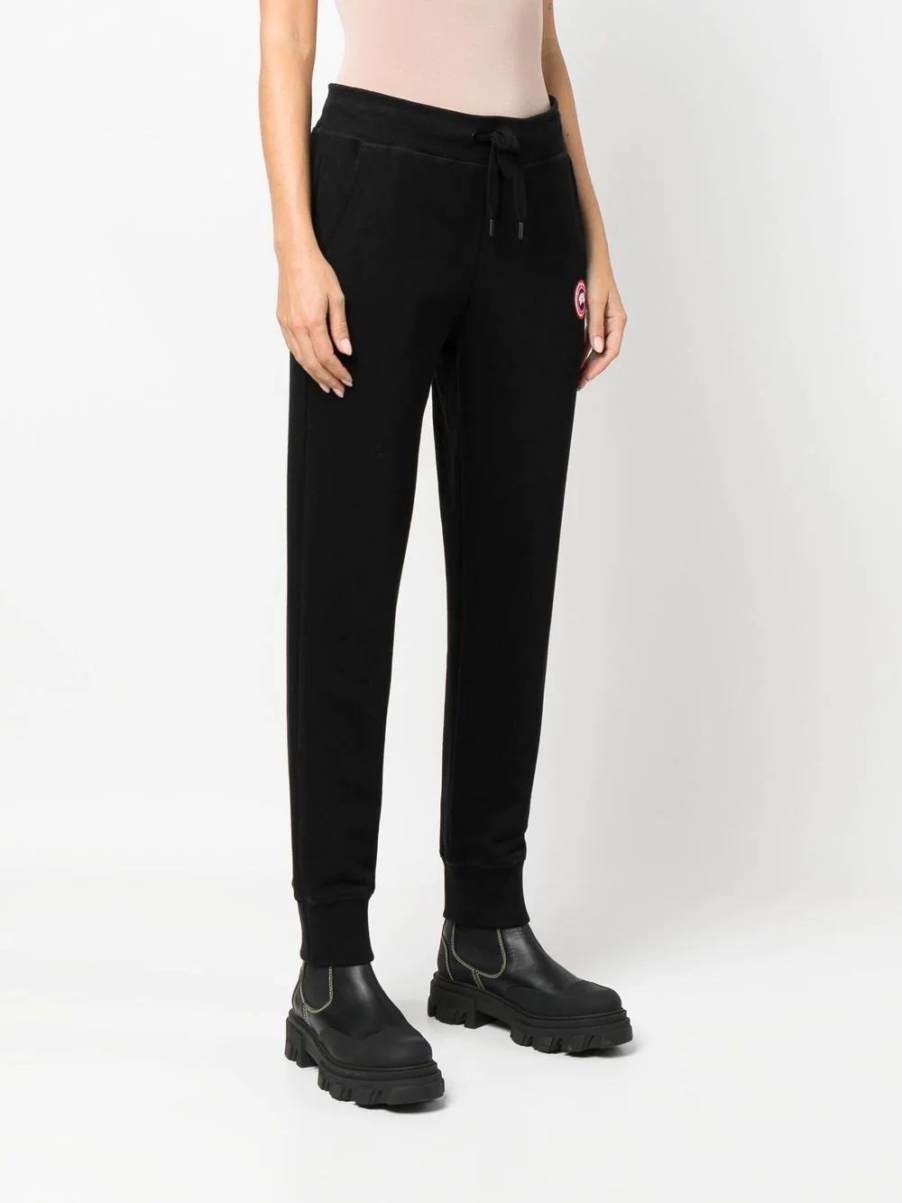 logo-patch track pants - 3