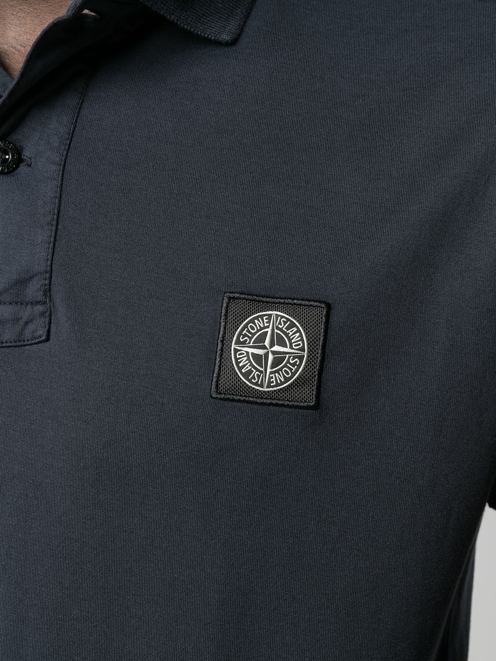 logo embroidered polo shirt - 5