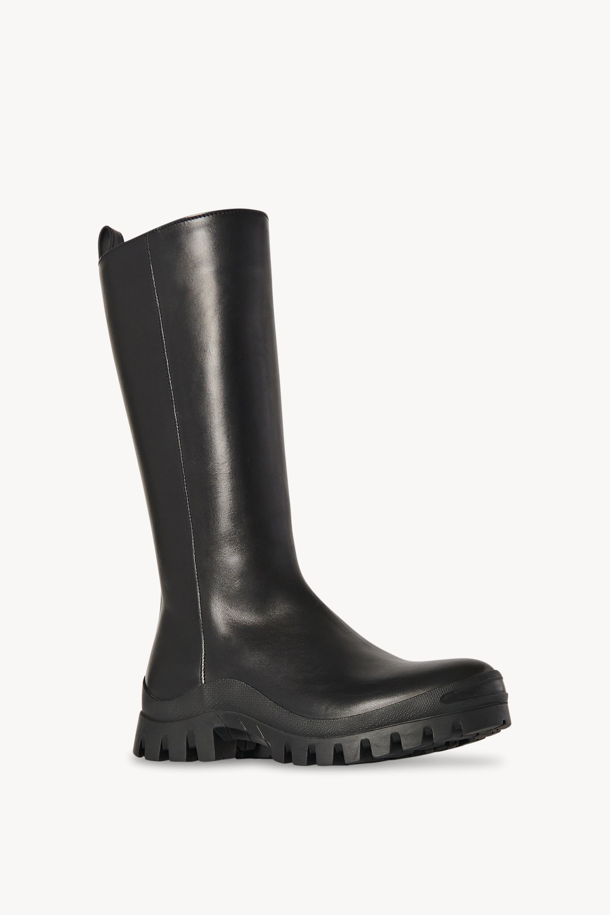 Greta Moto Boot in Leather - 2