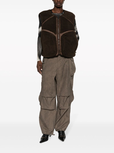 entire studios Gocar cotton-blend cargo trousers outlook