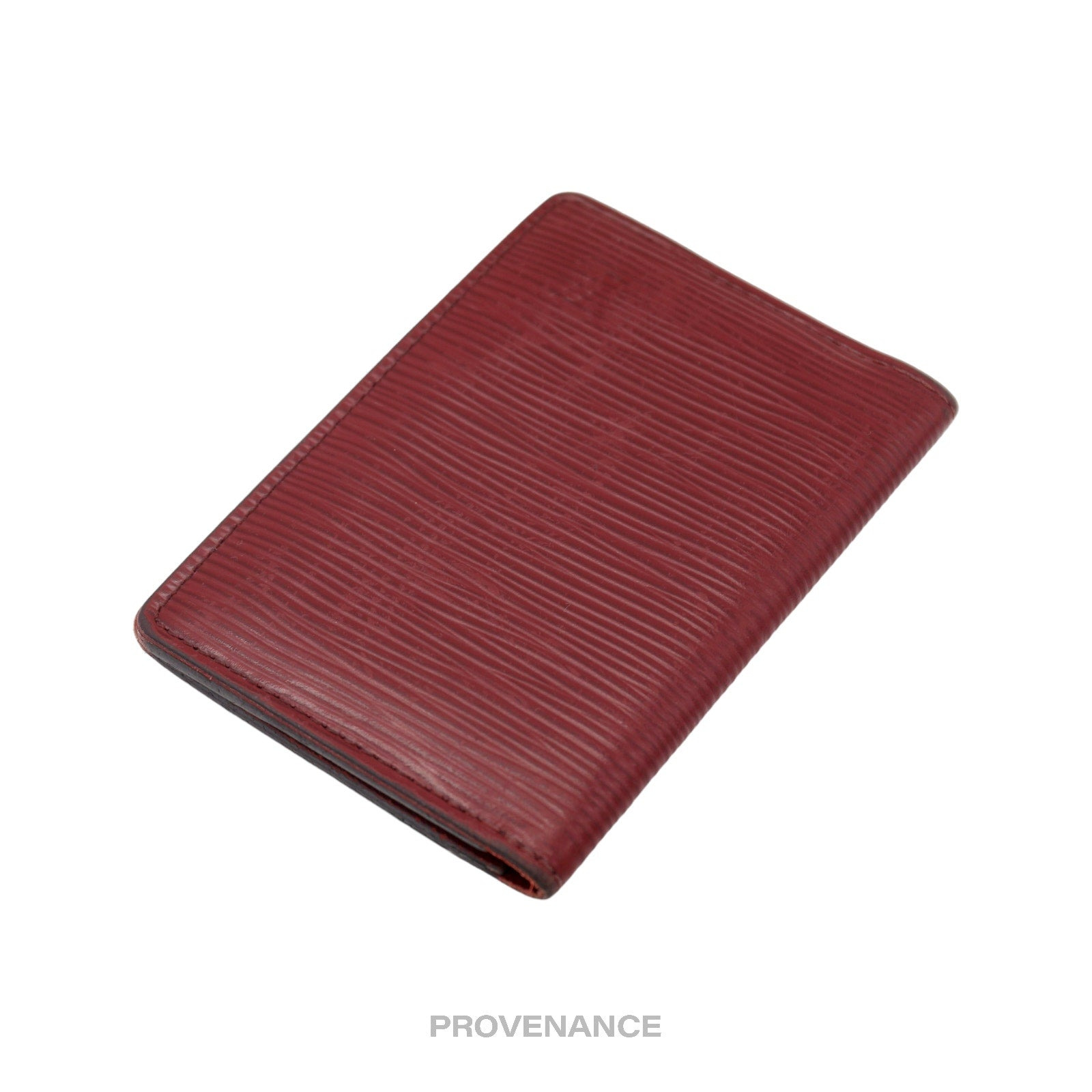 Louis Vuitton Pocket Organizer Wallet NM- Red Epi Leather - 5