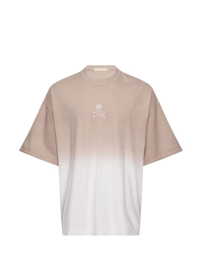 MW Faded skull-motif T-shirt 1