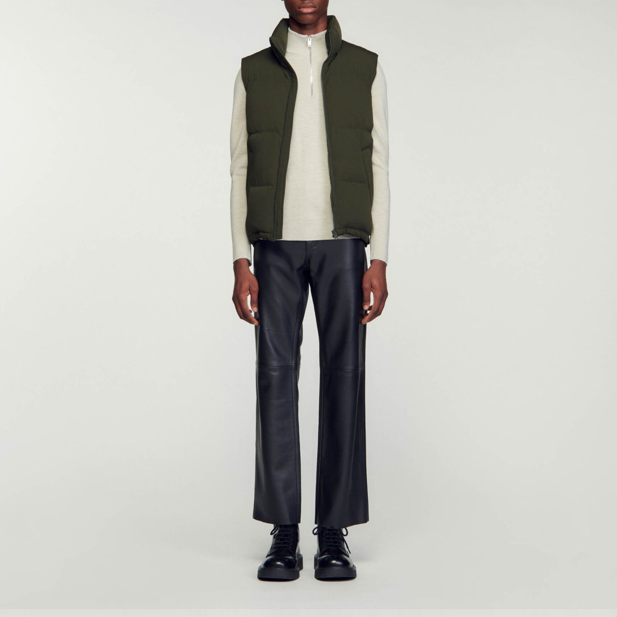 SLEEVELESS PUFFER JACKET - 2