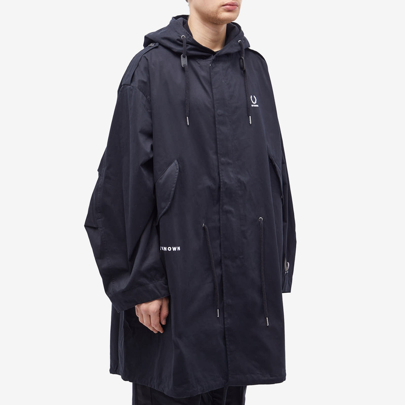 Fred Perry x Raf Simons Printed Patch Parka 2