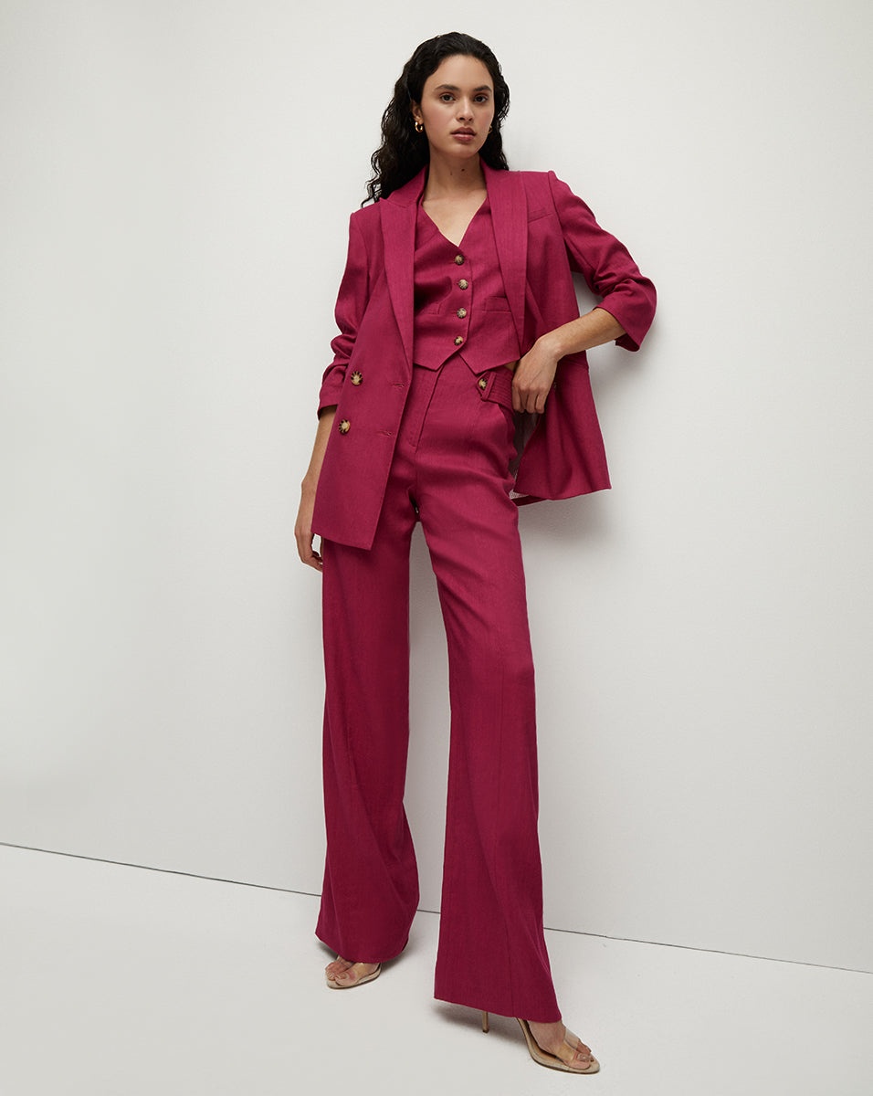 KIERNAN LINEN DICKEY JACKET - 6