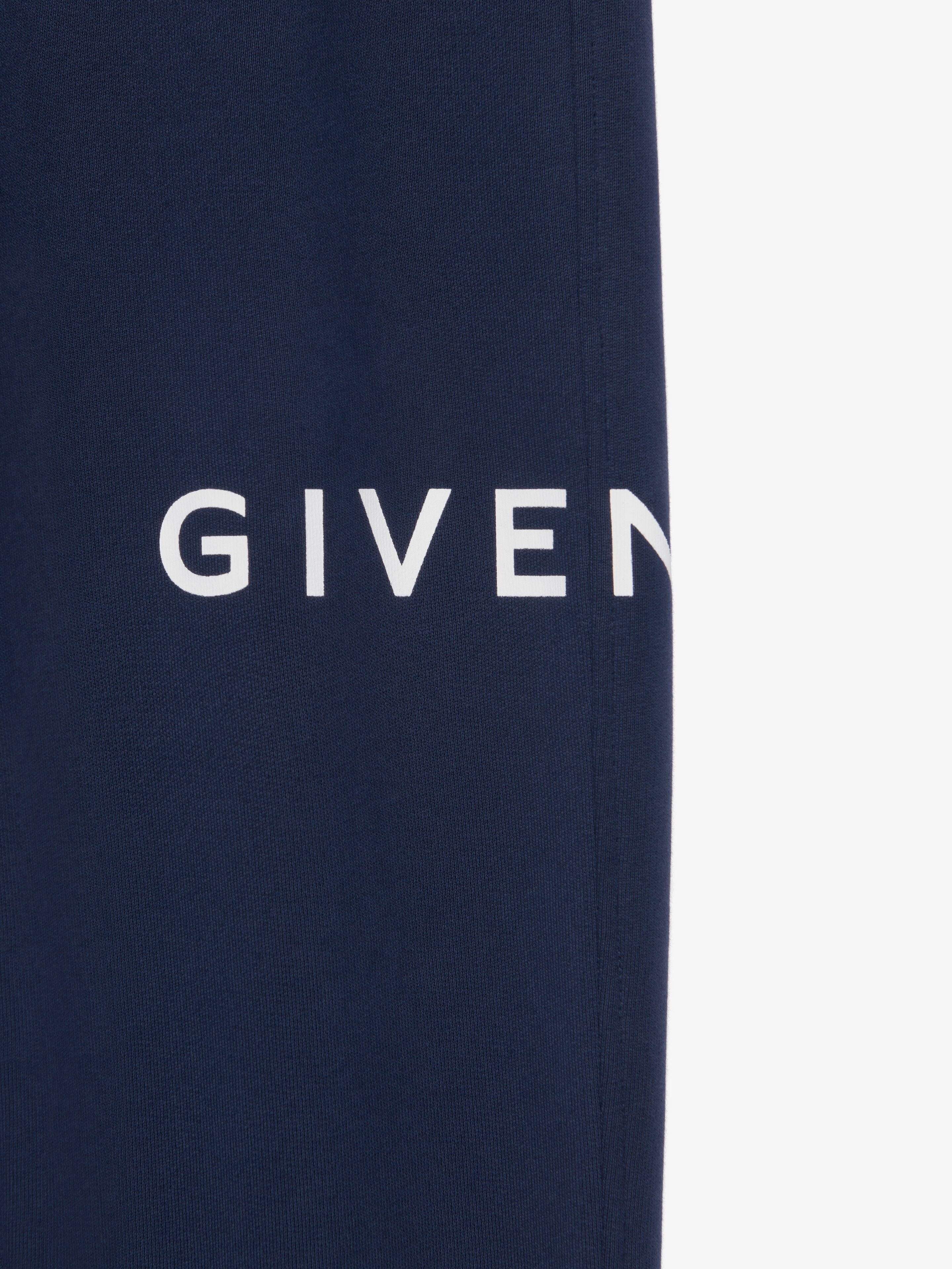 GIVENCHY ARCHETYPE SLIM FIT JOGGER PANTS IN FLEECE - 5