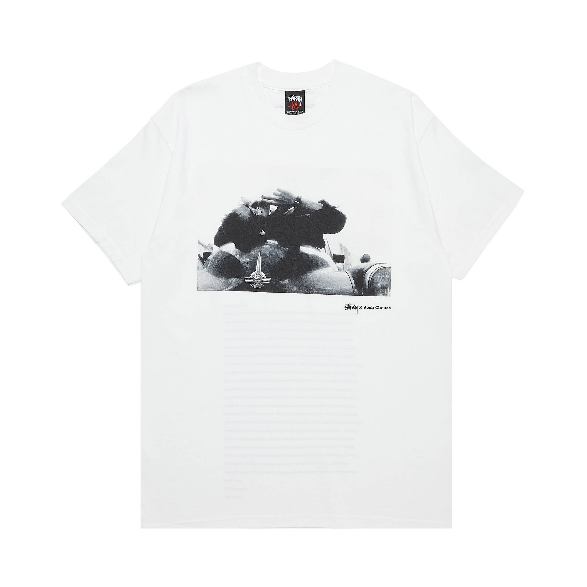 Stussy Gear x Josh Cheuse Polaroid Tee 'White' - 1