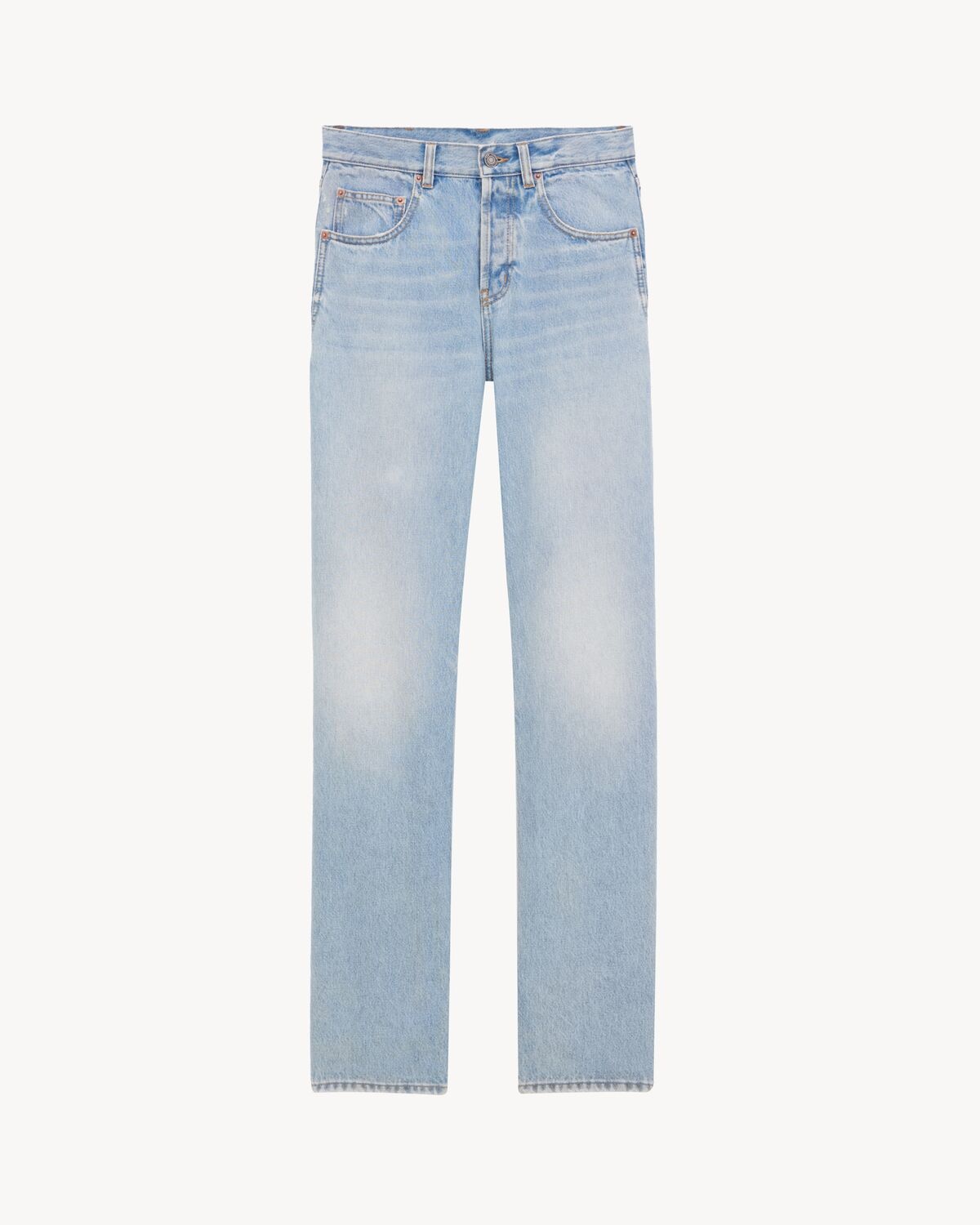BAGGY JEANS IN MICHIGAN BLUE DENIM - 1