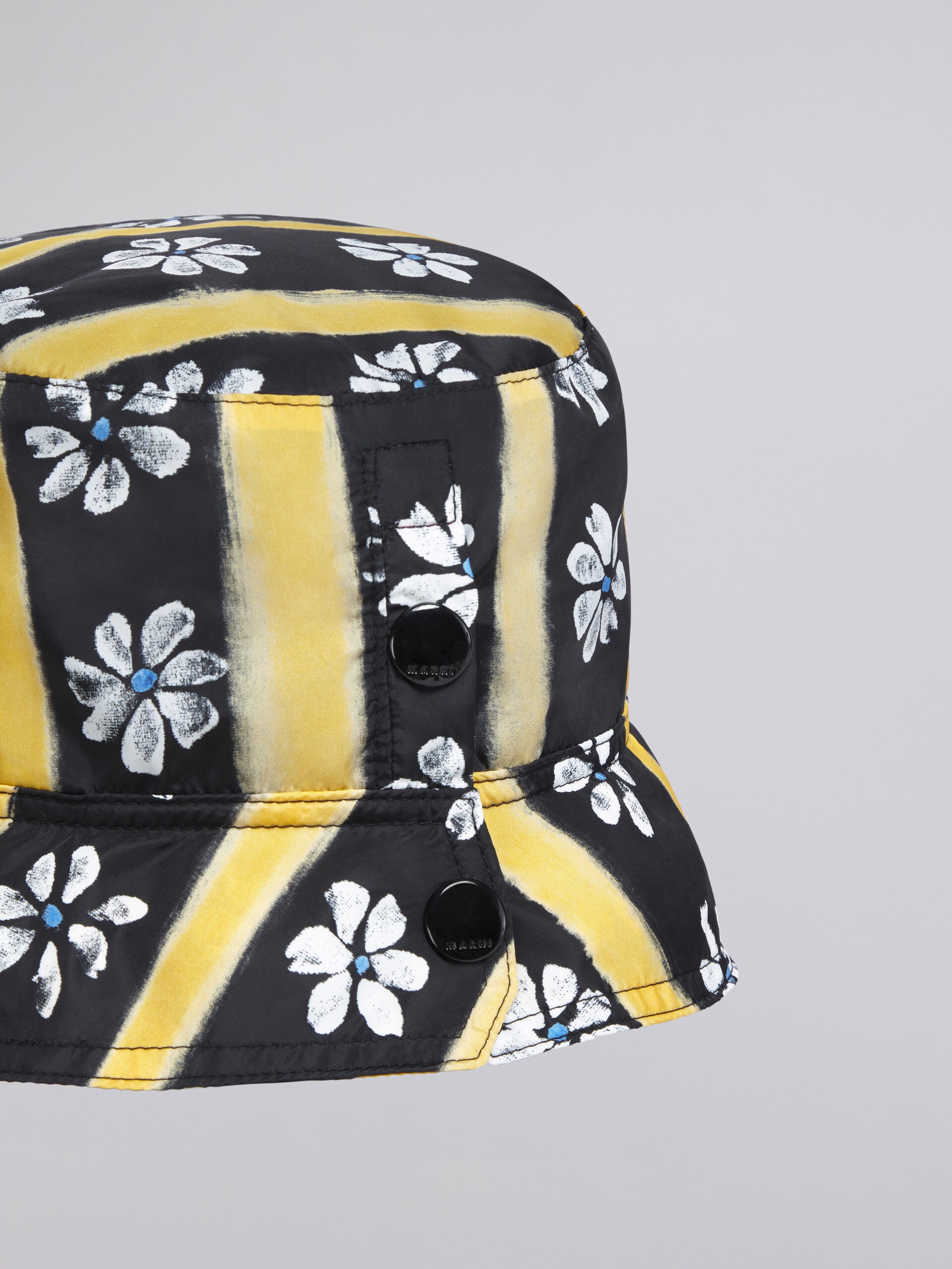 DAISY LANE PRINT NYLON BUCKET HAT - 4