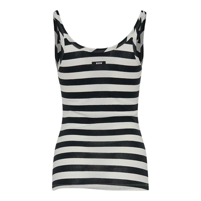 MSGM Striped Tank Top outlook