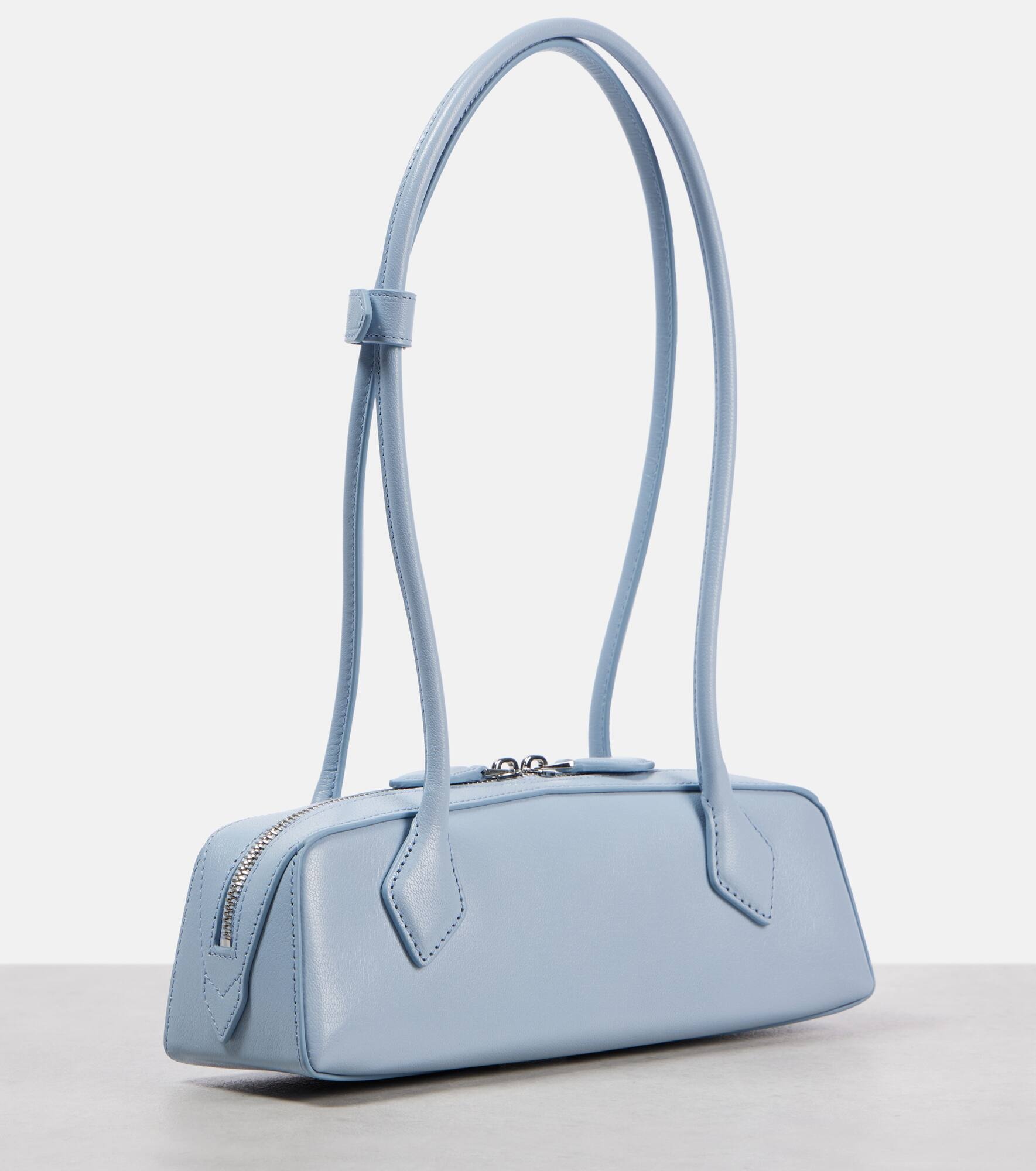 Le Teckel Small leather shoulder bag - 4