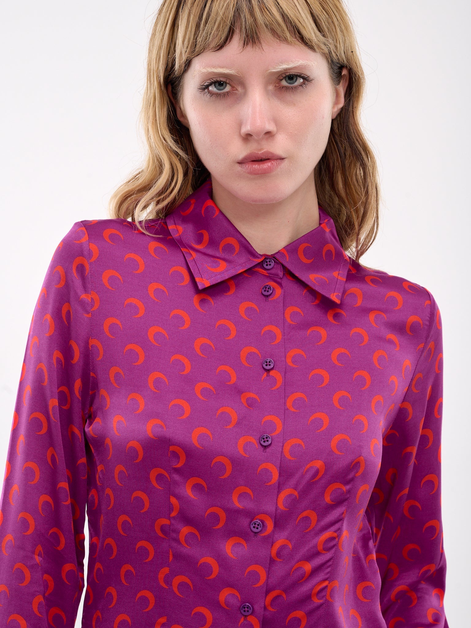 Moon Print Blouse - 4