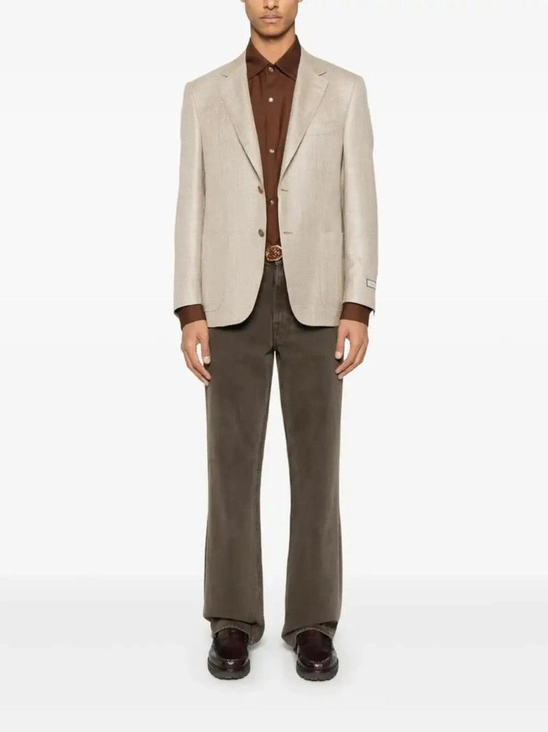 Canali single-breasted blazer outlook