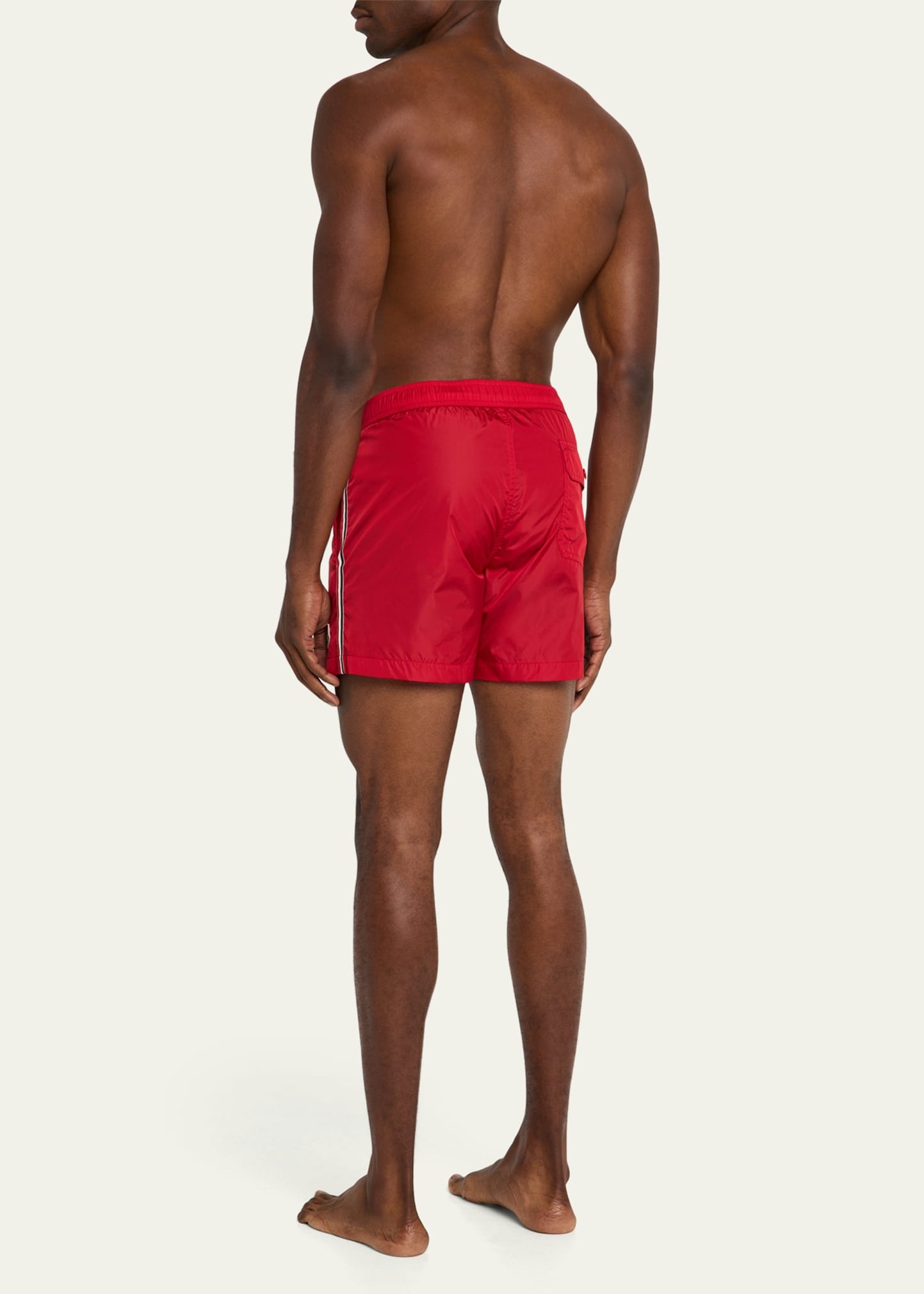 Men's Classic Side-Stripe Swim Shorts - 3