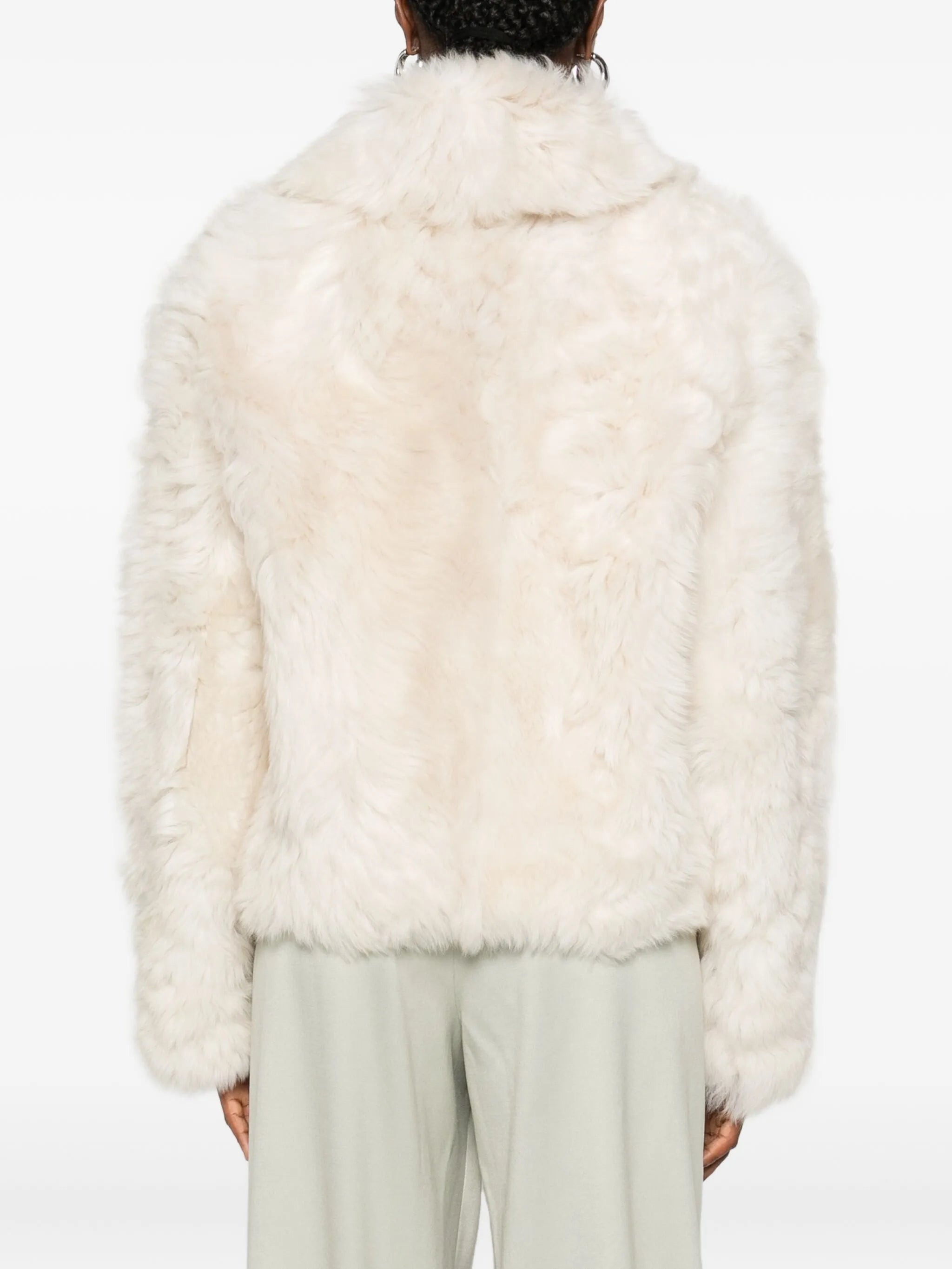 Yves Salomon Textured Jacket - 3