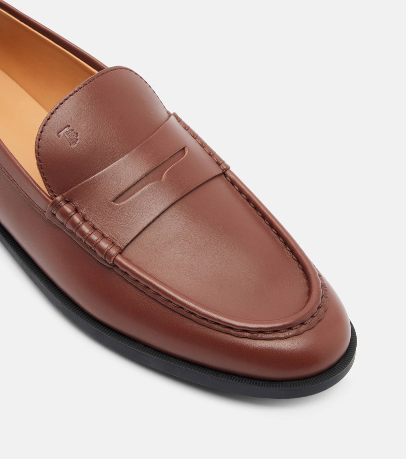 Gommino leather penny loafers 6