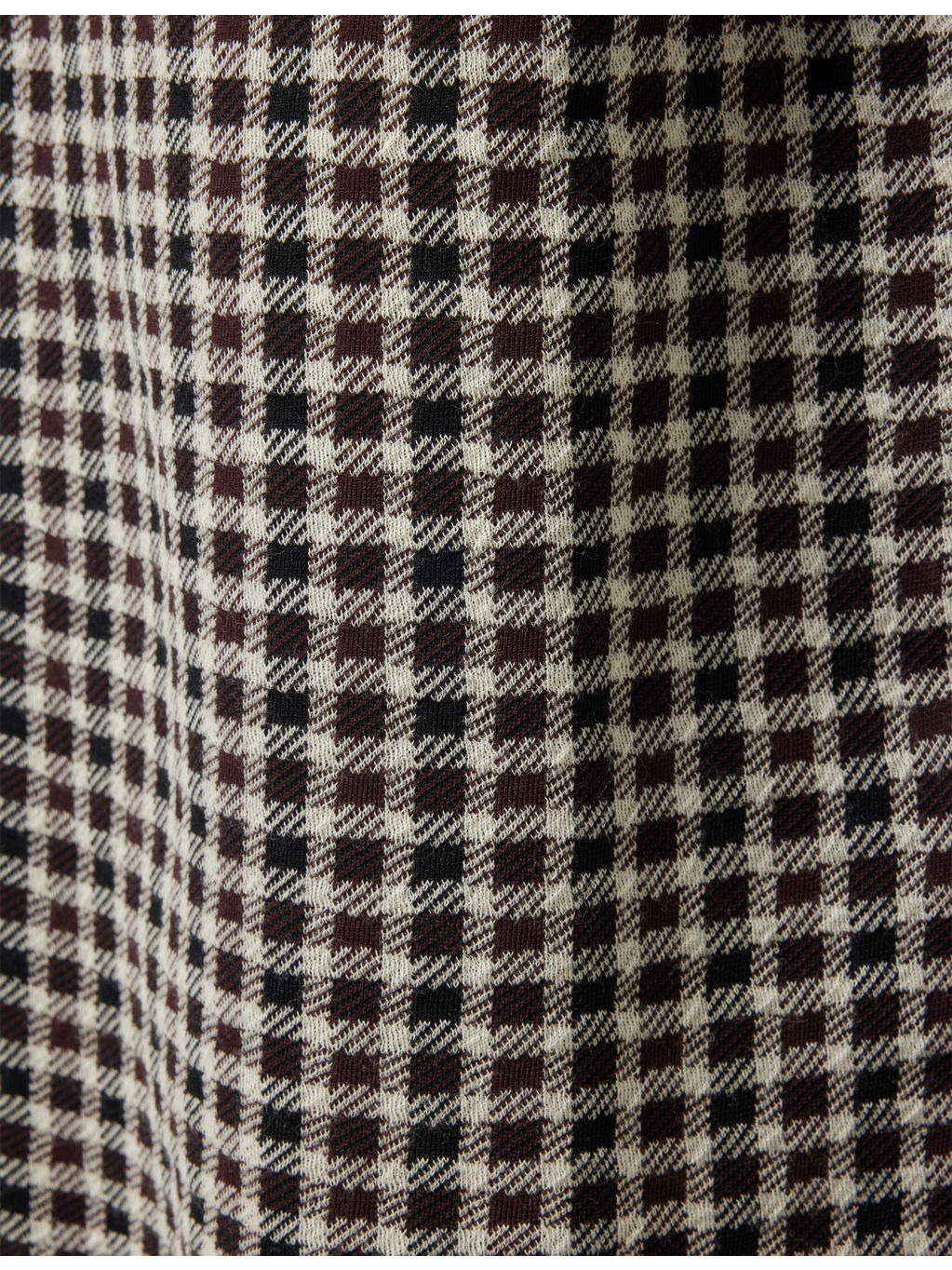 Pointed-Collar Check Woven Jacket - 6