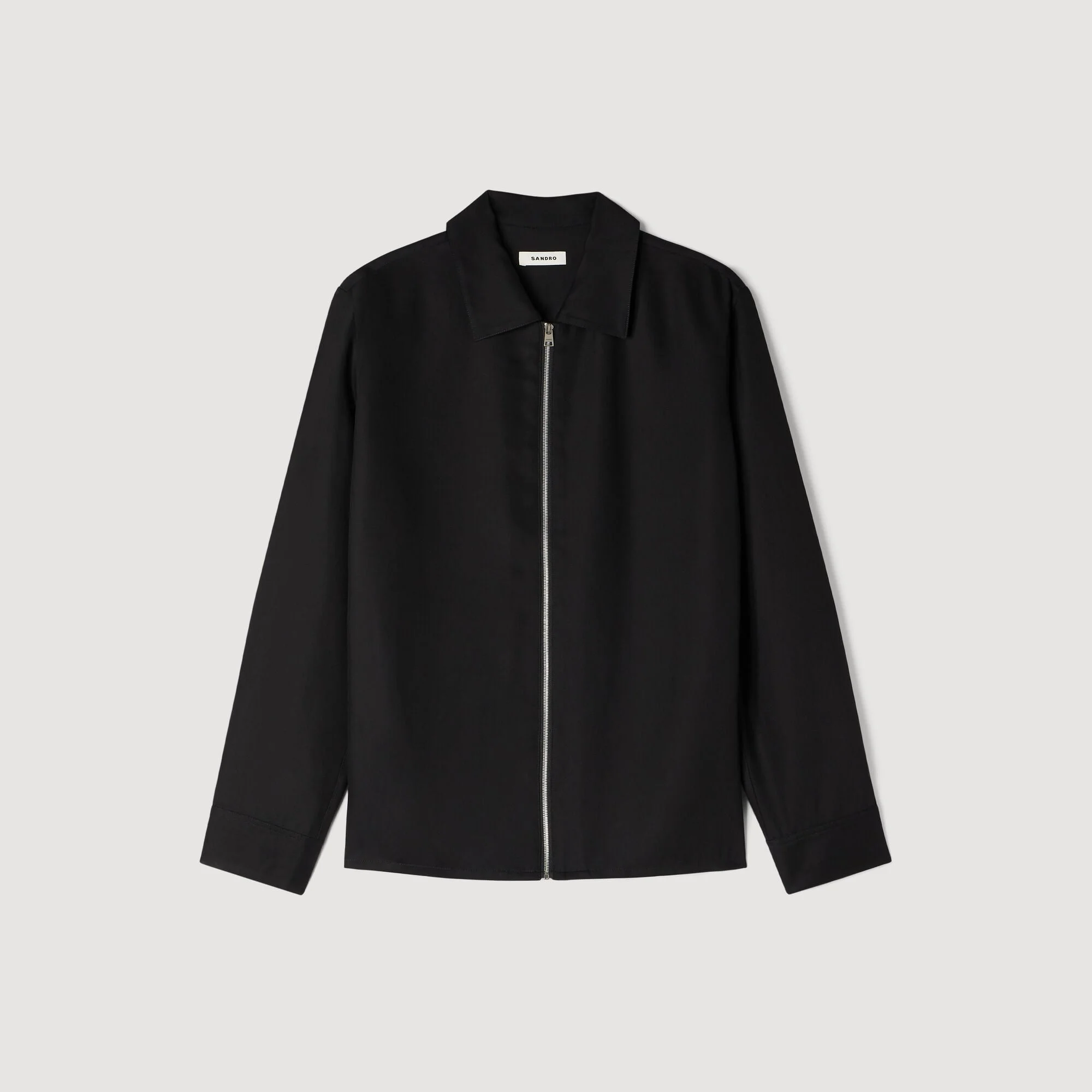 LOOSE-FIT ZIP-UP SHIRT - 1