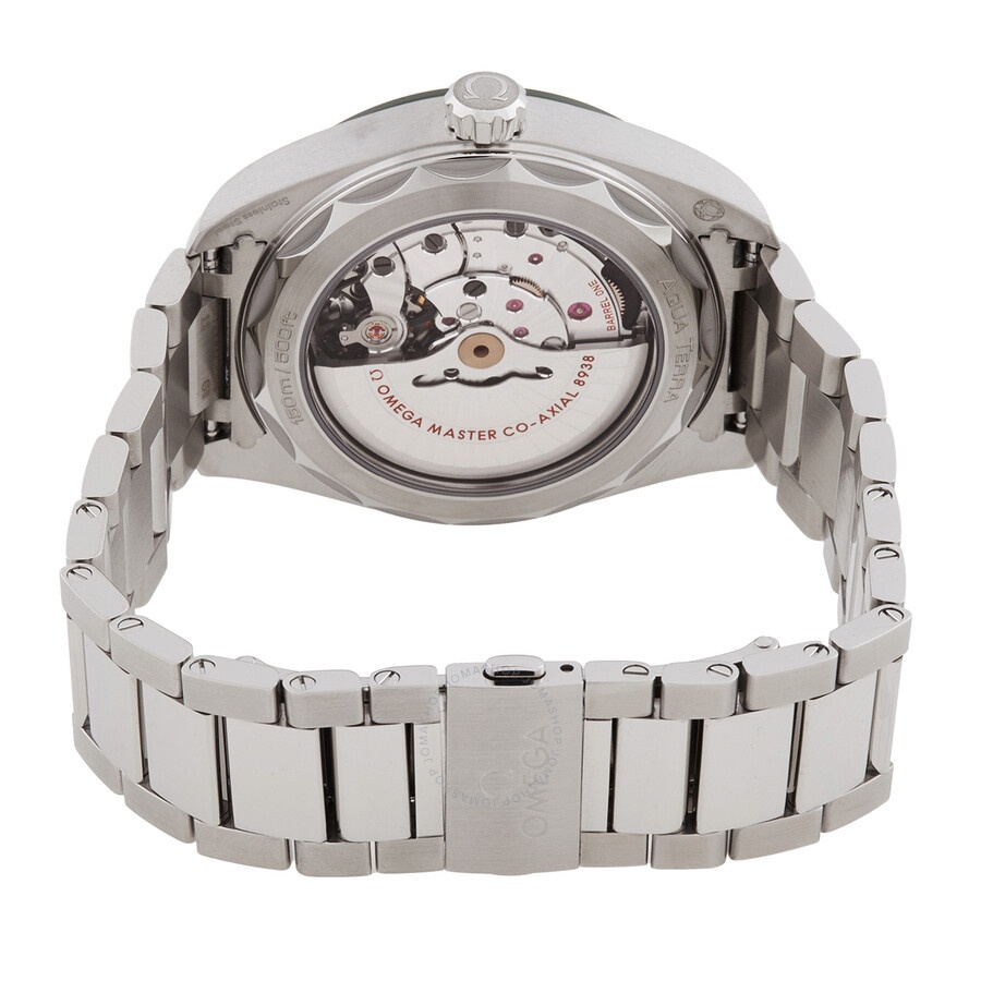 Omega Seamaster World Time GMT Automatic Chronometer Green Dial Men's Watch 220.30.43.22.10.001 - 3