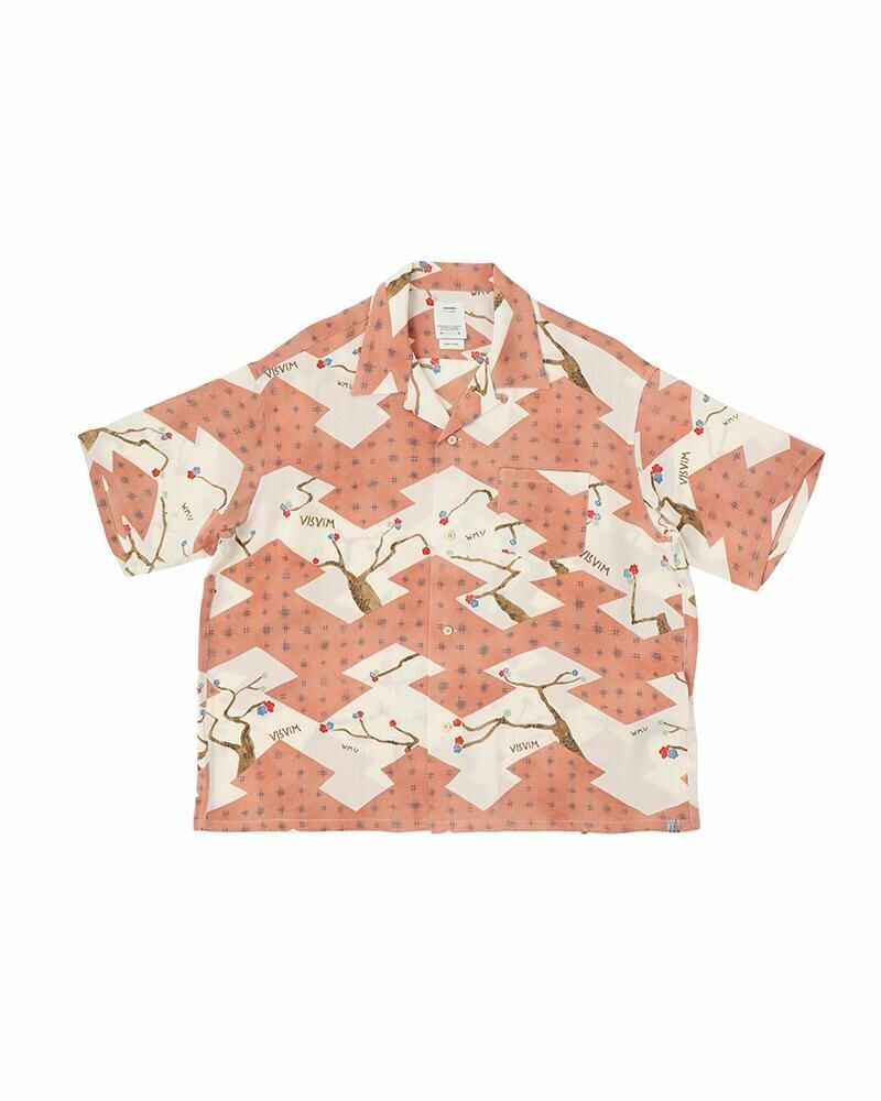 CROSBY SHIRT S/S (SILK) PINK - 1