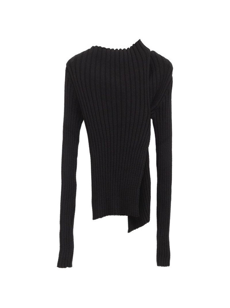 paloma wool no 2837 Esmolar asymmetric ribbed sweater outlook
