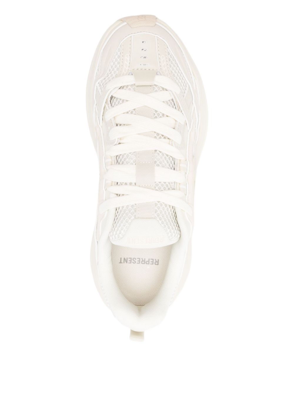 mesh-panel sneakers - 4