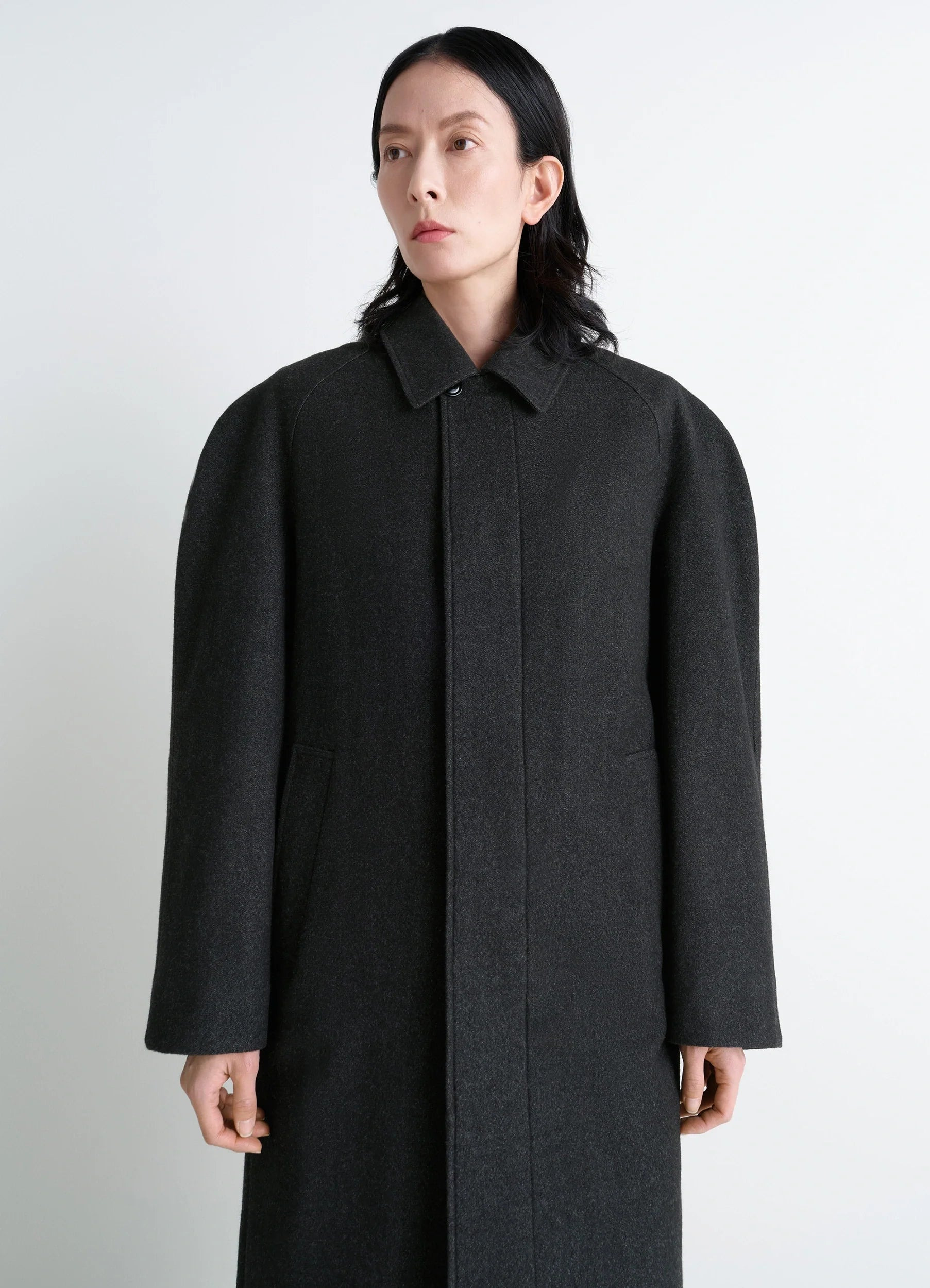 RAGLAN SLEEVE COAT - 6