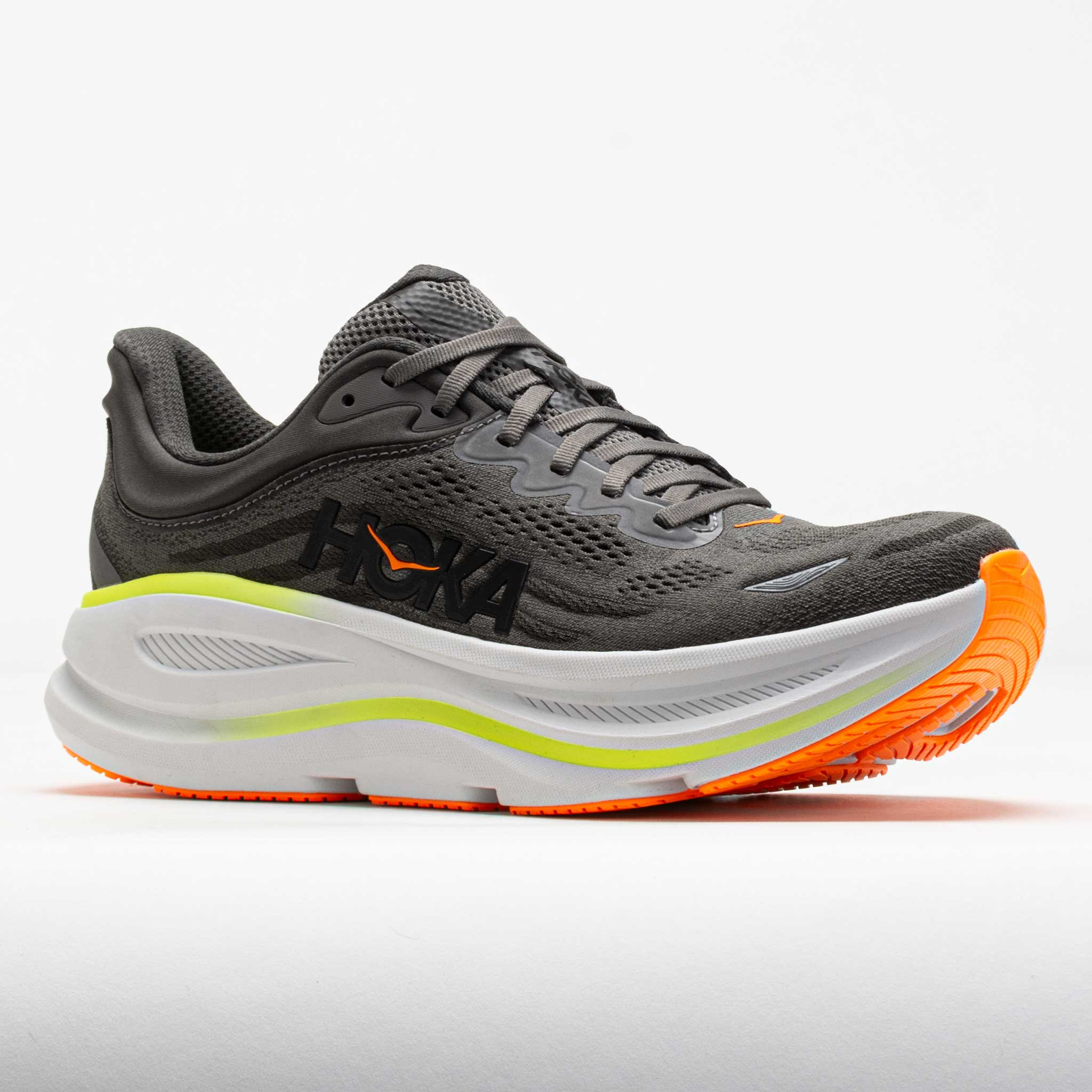 HOKA Bondi 9 Men's Asphalt Grey/Gravel - 5