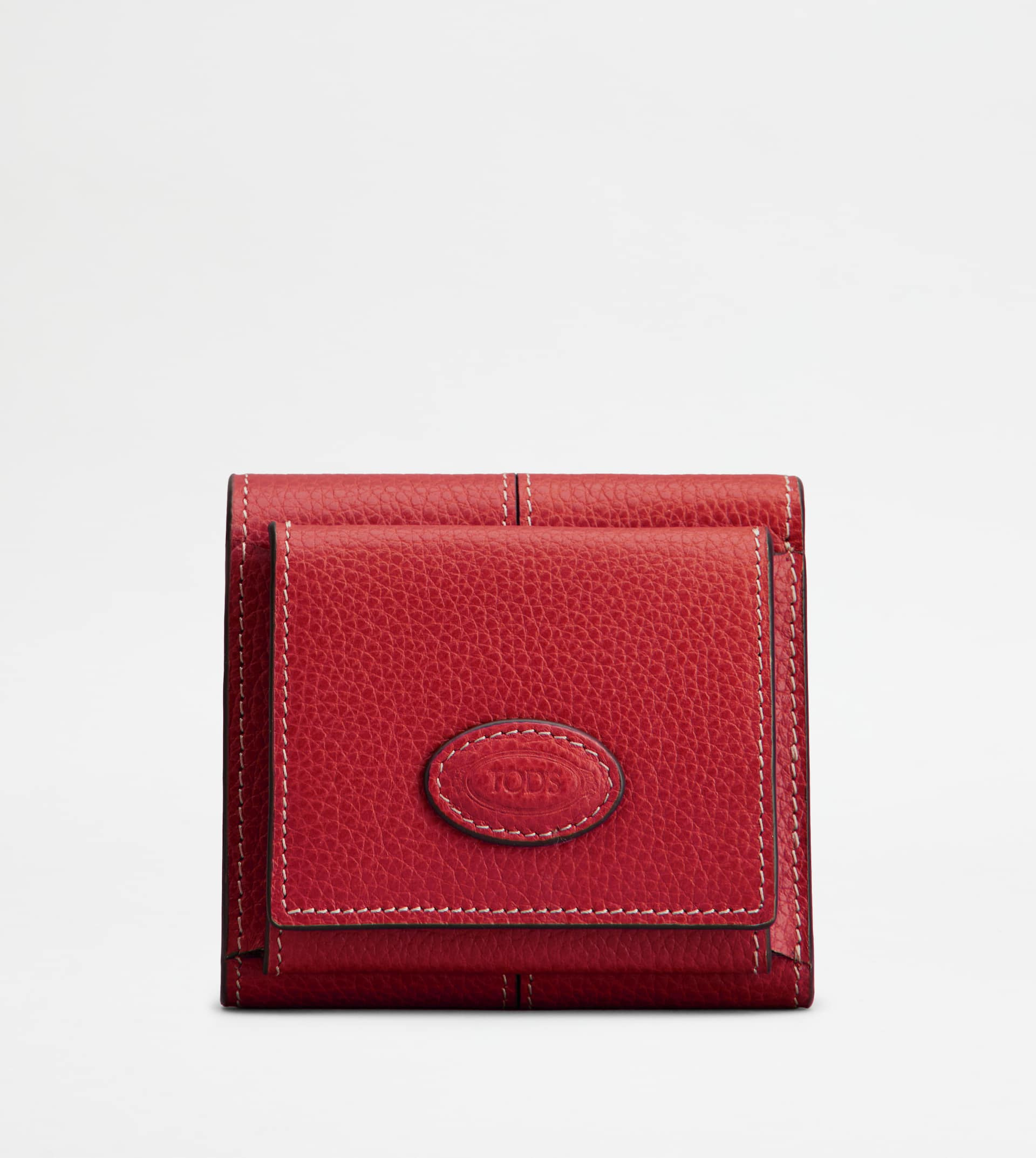 WALLET IN LEATHER - RED - 2