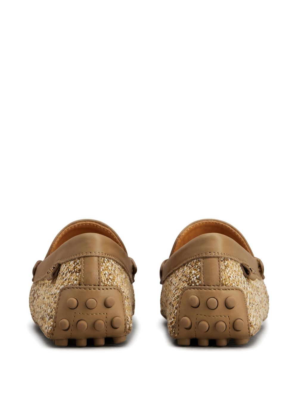tweed loafers - 3