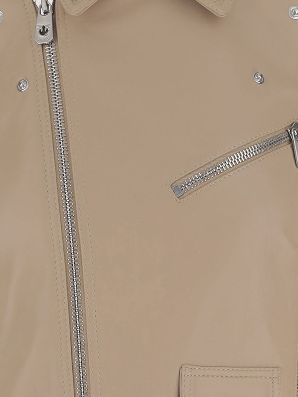 leather biker jacket - 3