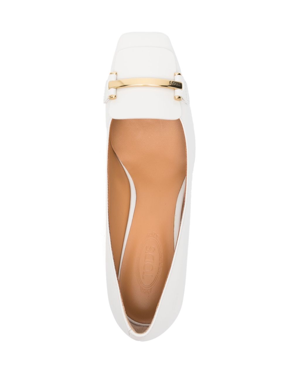 50mm leather pumps - 4