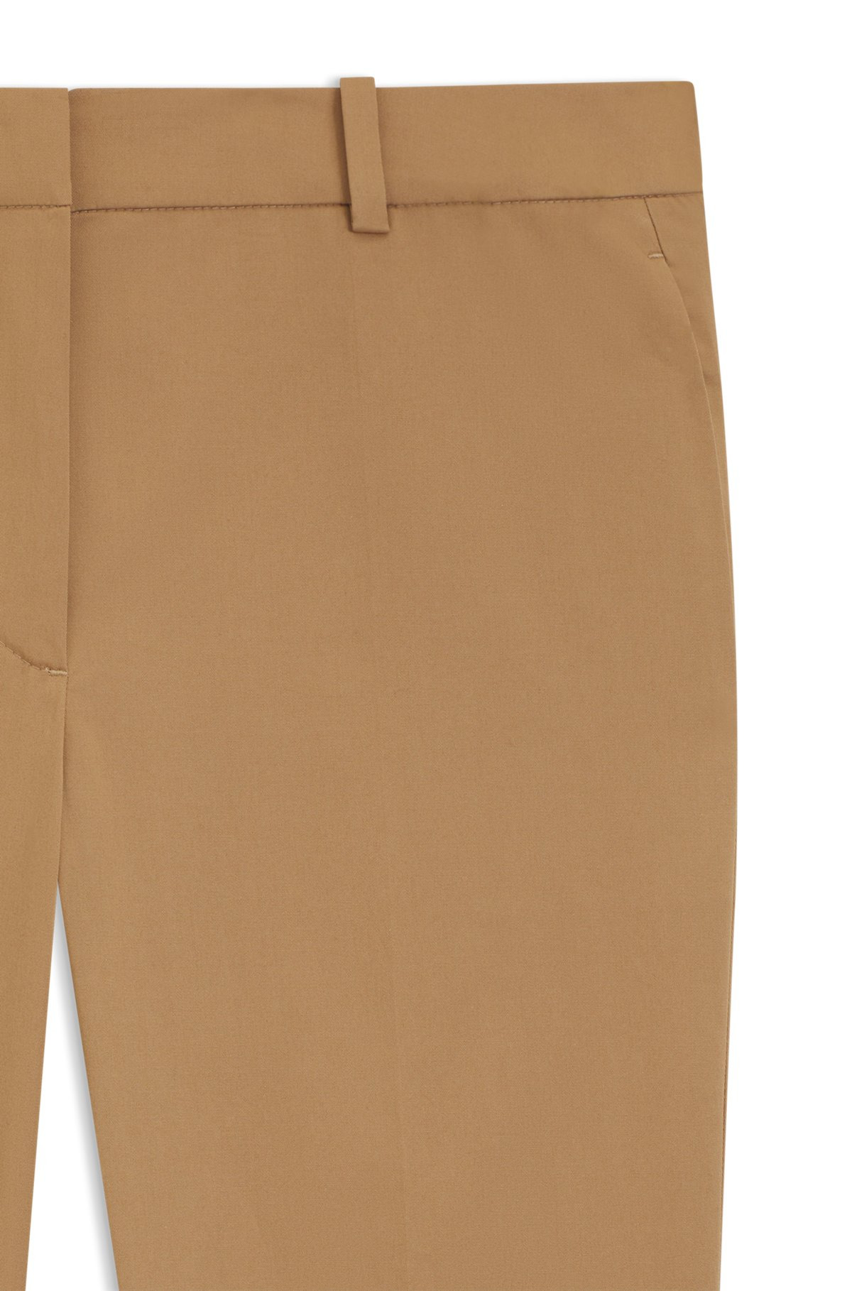 REGULAR-FIT TROUSERS IN STRETCH-COTTON TWILL - 6