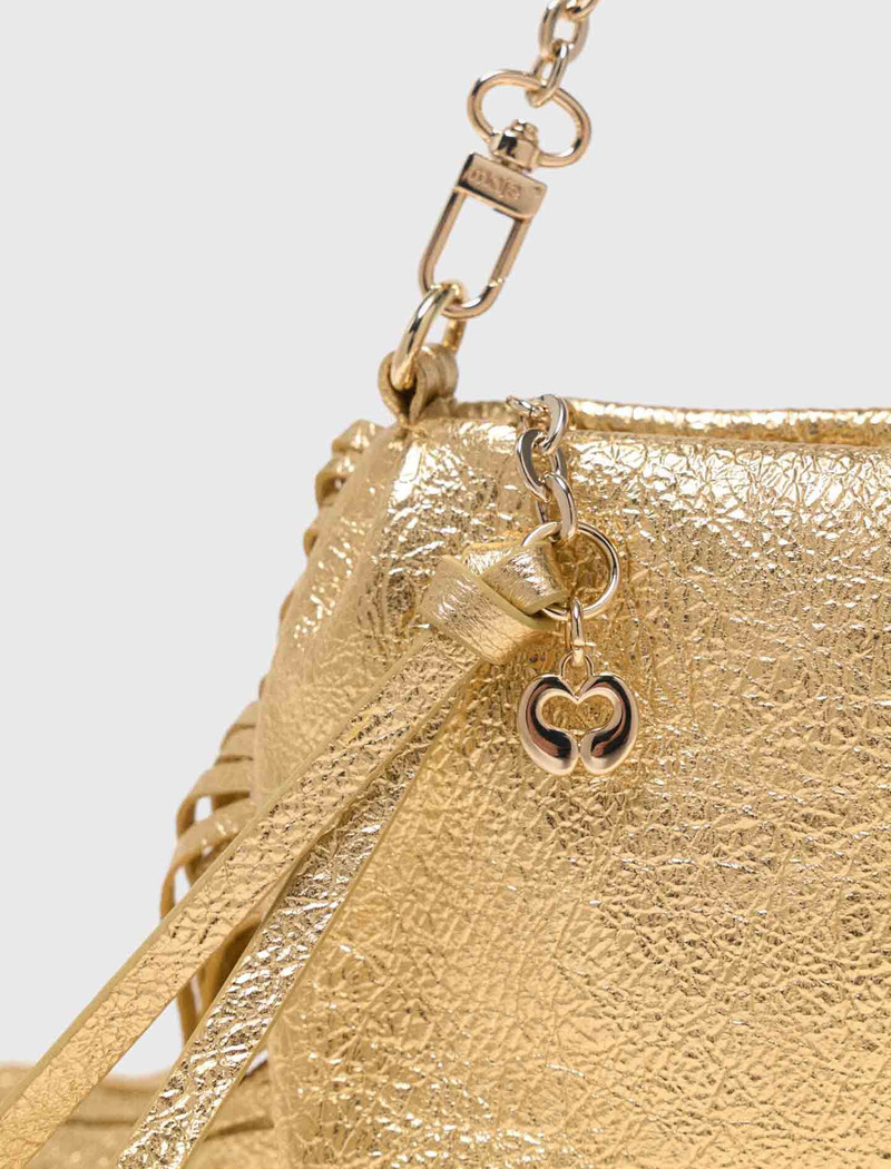 Metallic Miss M clutch bag 3