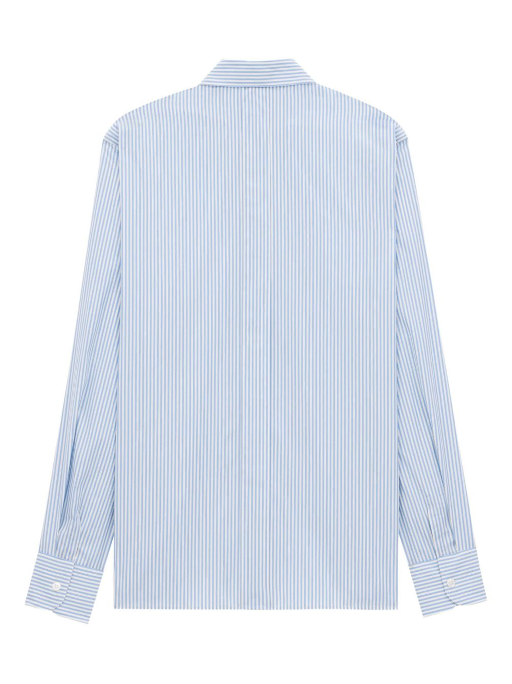 Saint Laurent striped oxford cotton shirt - 2