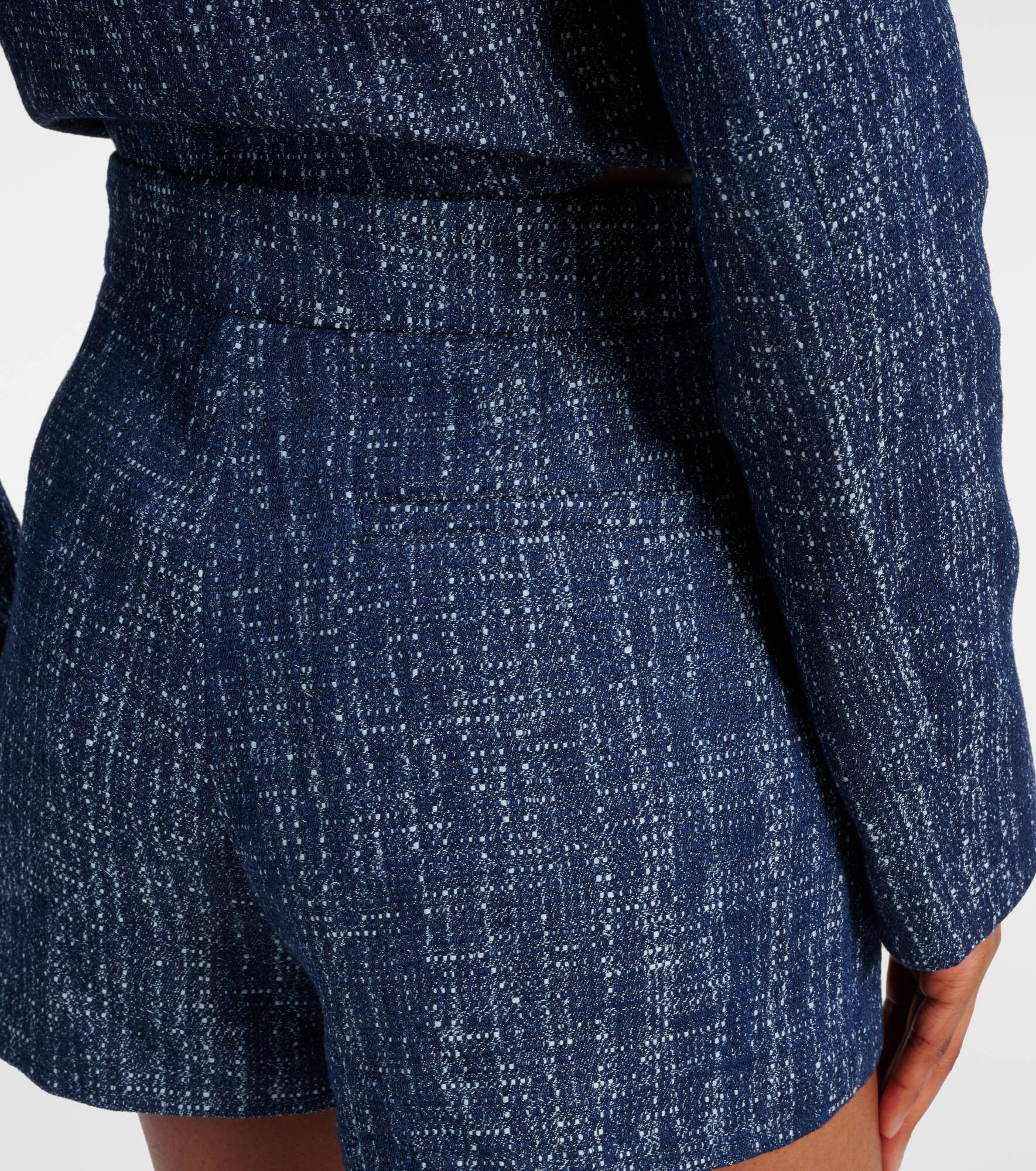 Cotton tweed shorts - 5
