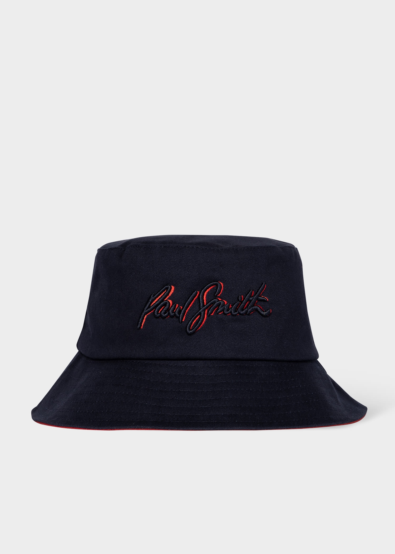 Cotton Shadow Logo Bucket Hat - 1