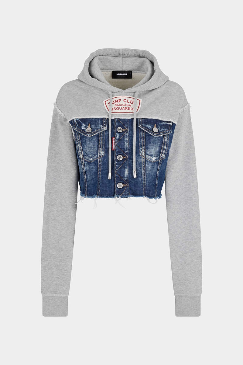 HYBRID JEANS COOL FIT HOODIE SWEATSHIRT - 1