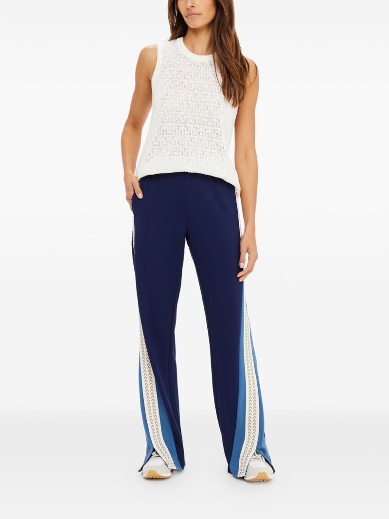 THE UPSIDE Petra side-stripe flared trousers outlook