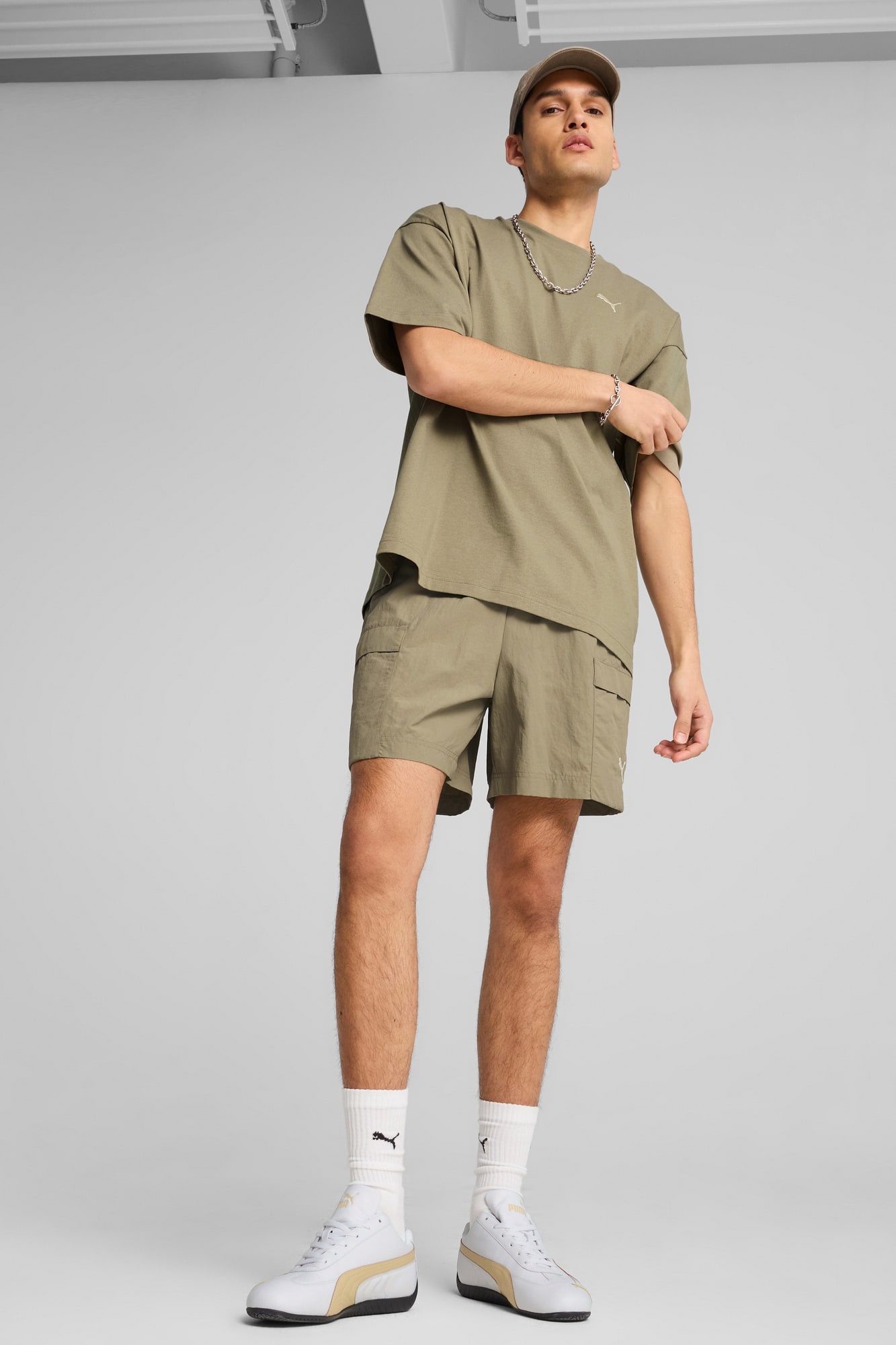 WARDROBE ESSENTIALS Men's Relaxed 6" Cargo Shorts - 5