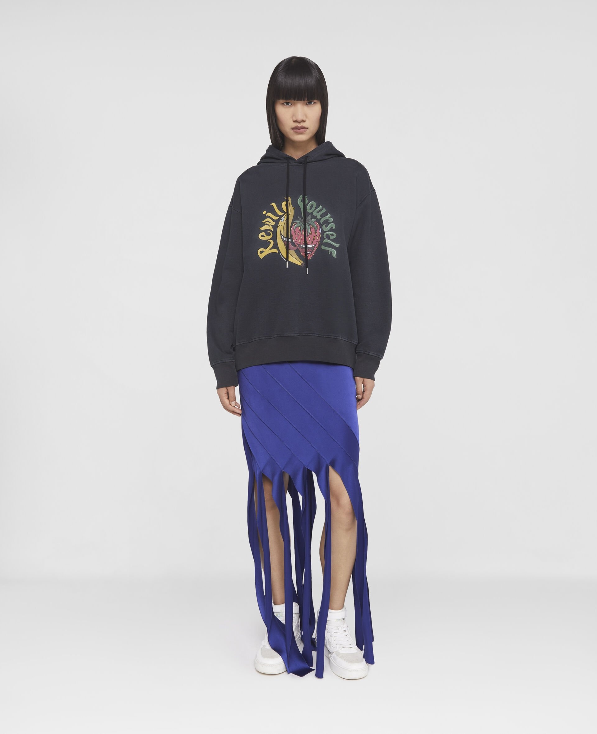 'Rewild Yourself' Fruit Print Hoodie - 2