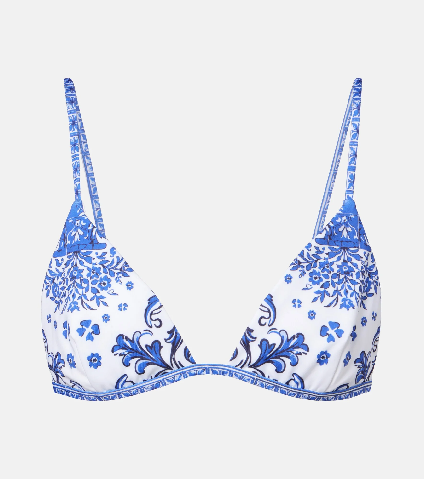 Gala printed bikini top - 1