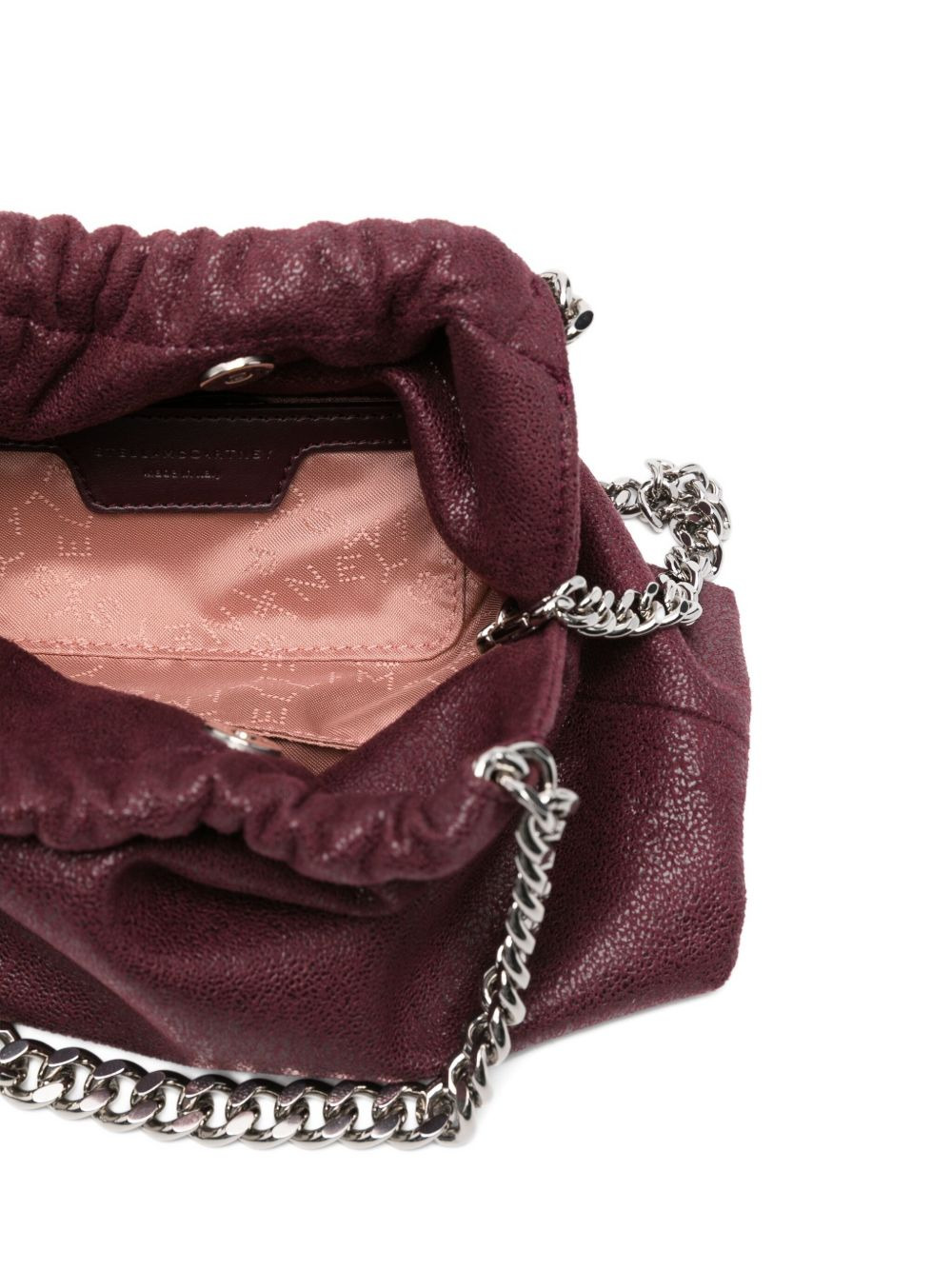 mini Falabella chain-trimmed drawstring tote bag - 5