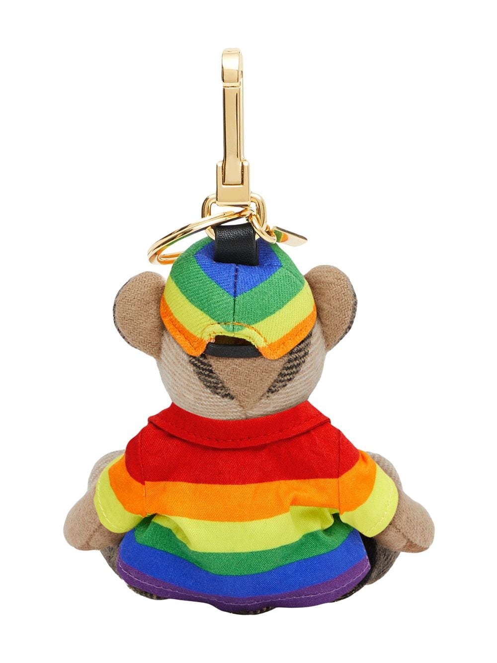 Thomas bear rainbow coat and hat charm - 2