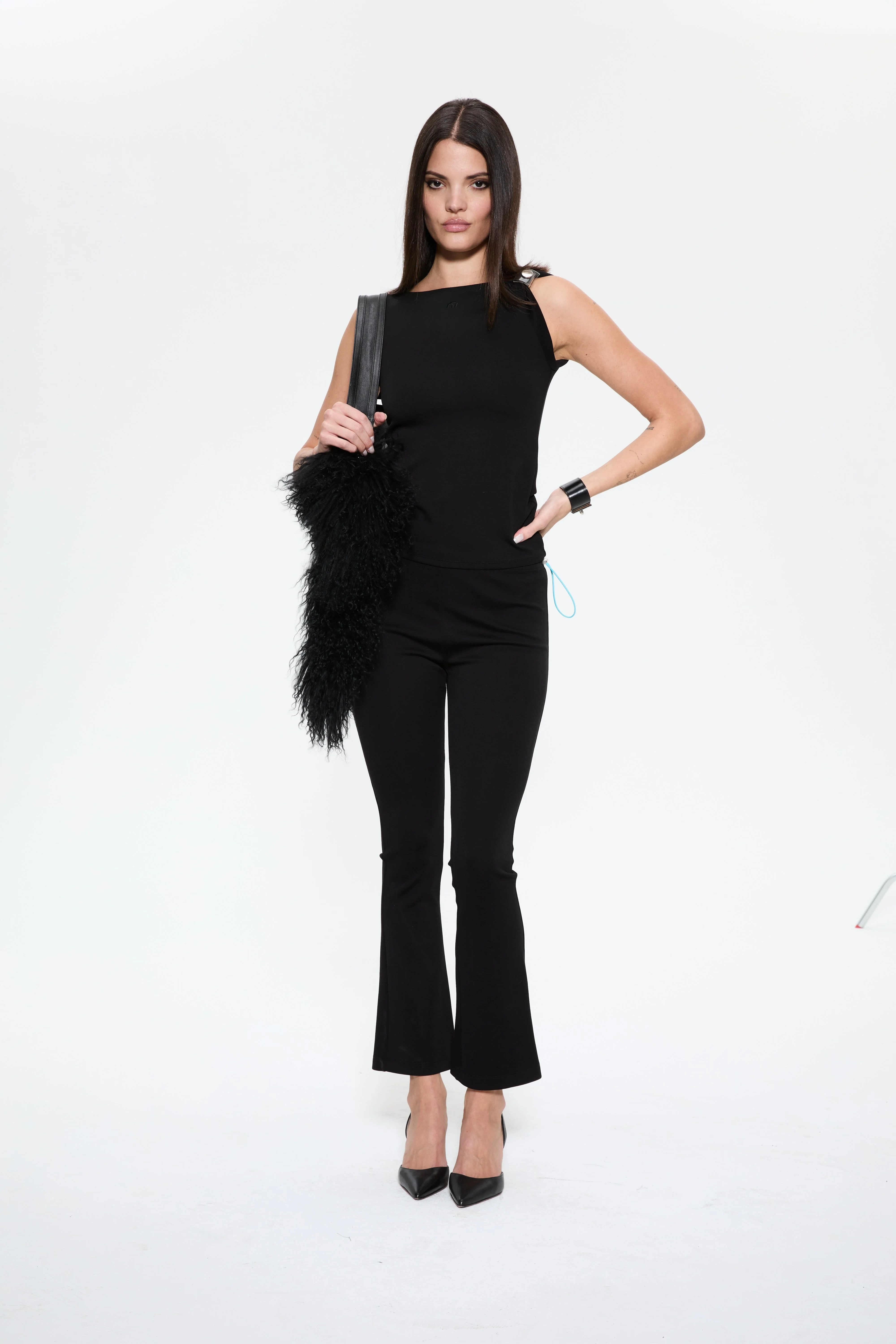 ALIA PANT - BLACK - 1