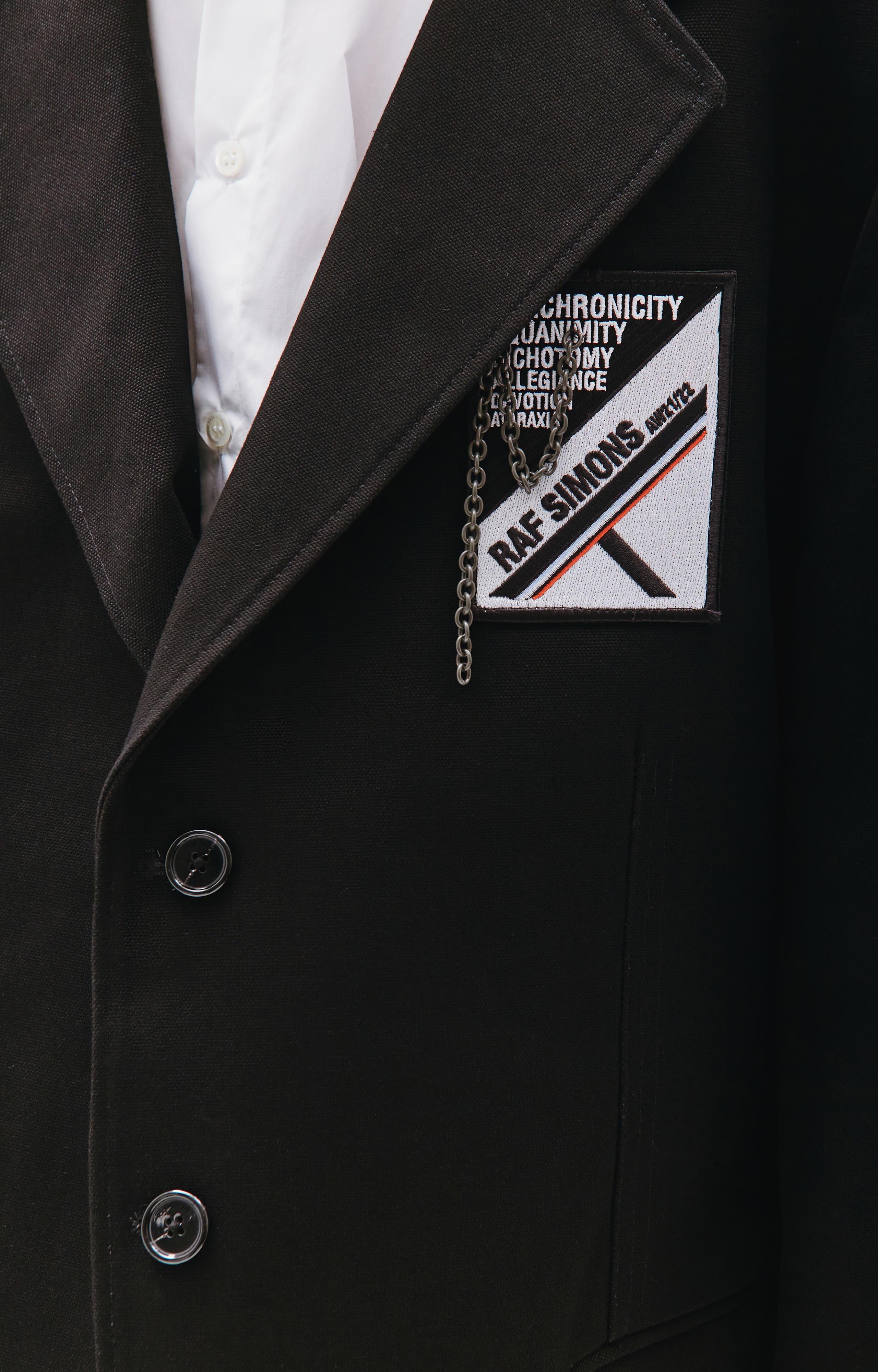 RAF SIMONS BOXY OVERSIZED BLAZER