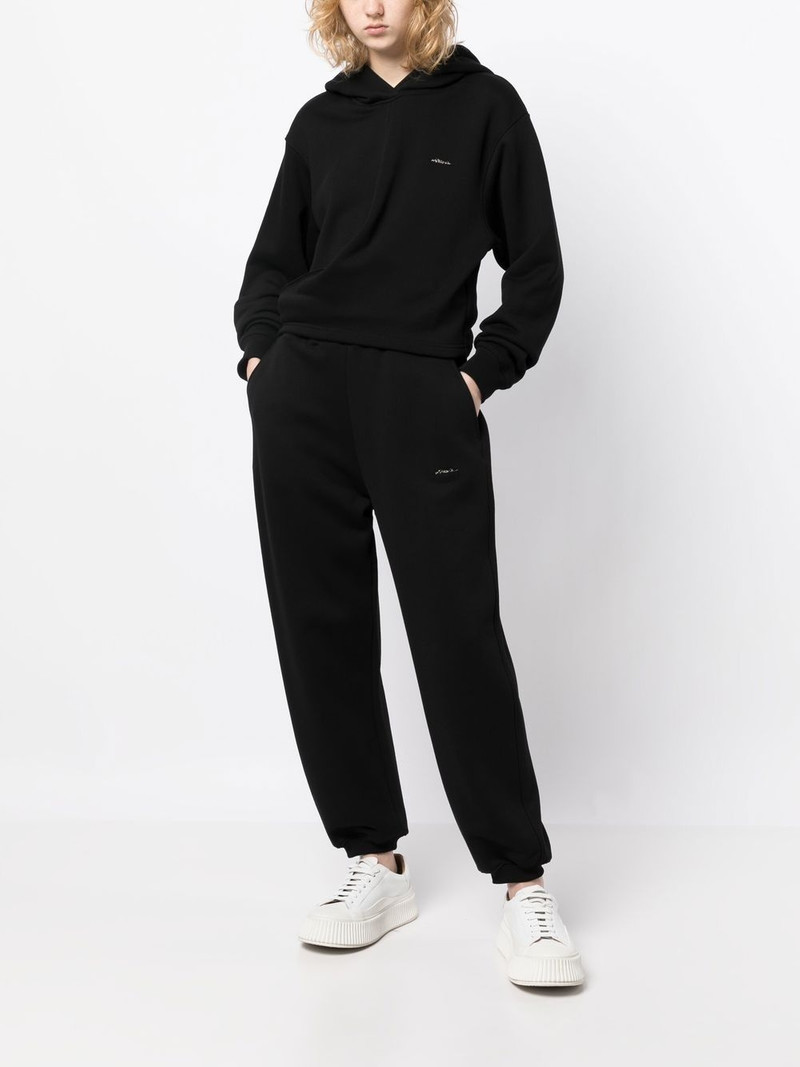 3.1 Phillip Lim logo-print cotton hoodie outlook