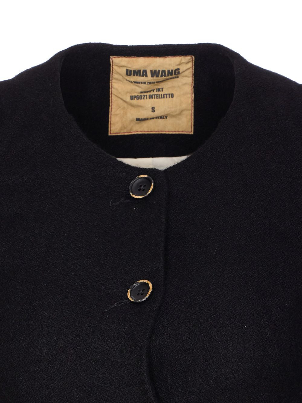 puff-sleeve frayed-hem jacket - 4