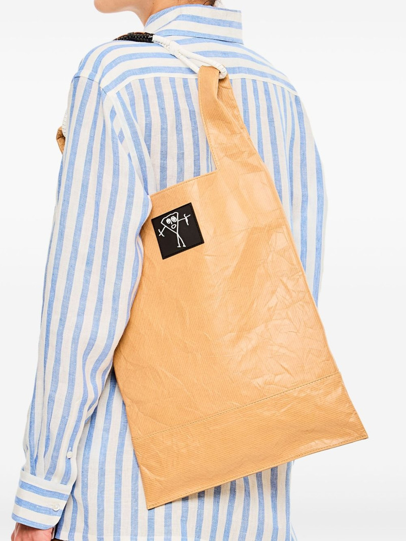 Plan C leather tote bag outlook